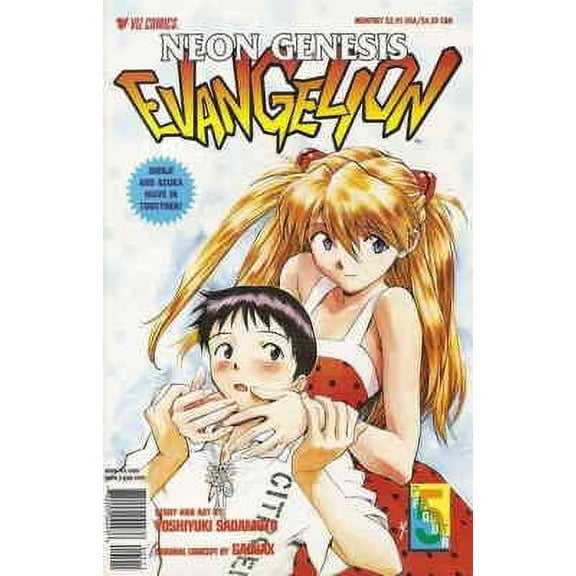 Neon Genesis Evangelion Book 4 #5A VF ; Viz Comic Book