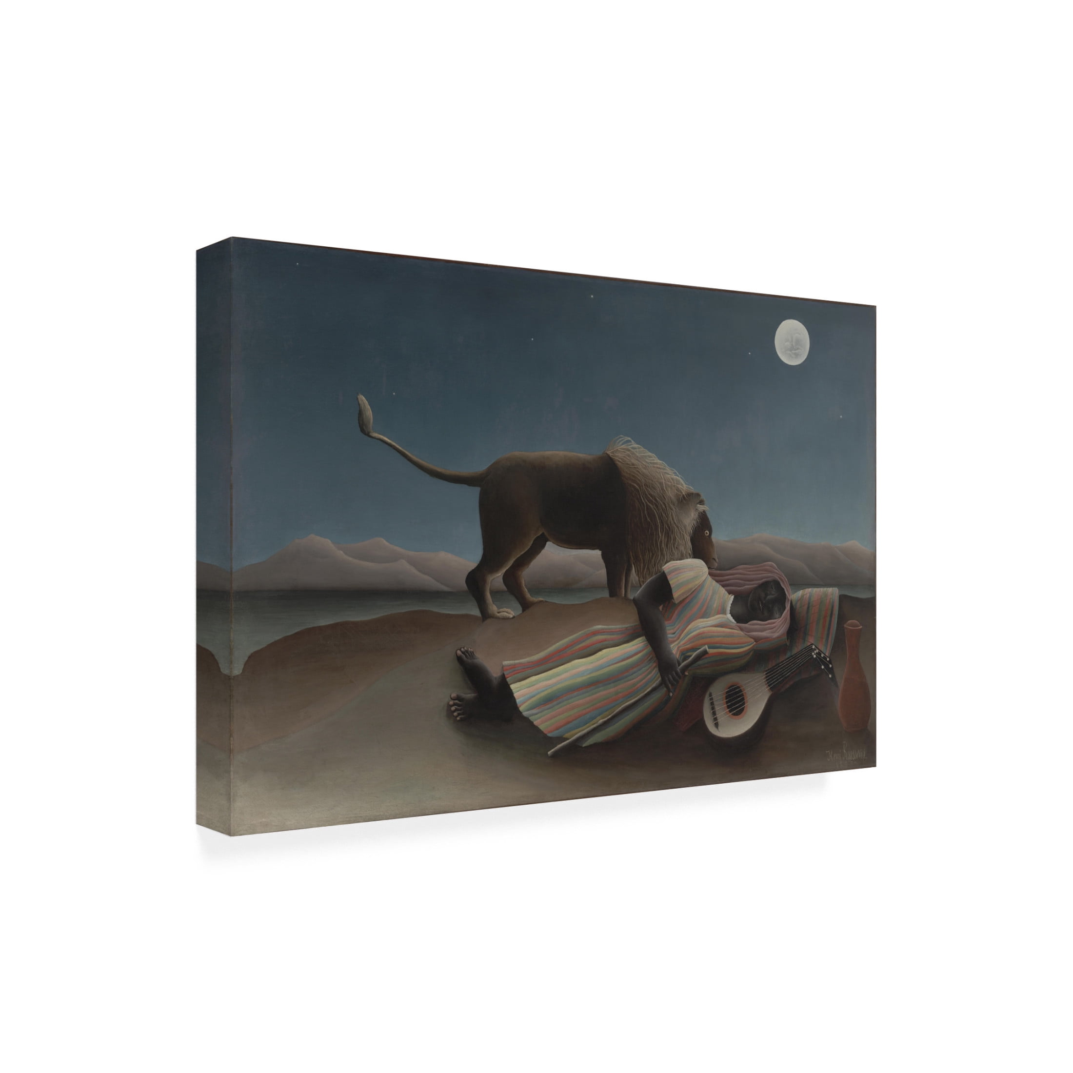 Trademark Fine Art Pictufy La BohAcmienne endormie 1897 Canvas Wall Art
