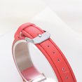 thumbnail image 2 of MAYUJIAA GAIETY Preppy Style PU Leather Band Rhinestone Dial Wristwatch Analog Quartz Watch (Red) SS311-7775, 2 of 7