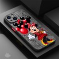 thumbnail image 3 of Funda de teléfono de Mickey y Minnie Love de Disney para Apple iPhone 15, 16 Pro Max, 13, 14 Plus, 12 Mini, 11 Pro, XR, 8, SE, 7, 6S, XS MAX, cubierta mate, 3 of 5