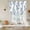 Blue, variant on Blue Botanical Tie Up Curtains for Windows, Adjustable Balloon Window Shades, Pastoral Elegant Spring Floral Kitchen Window Treatments Farmhouse Short Curtains with Rod Pocket 42"x45"