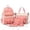 Pink, variant on HNMKIU Backpack For Women Large Capacity School Bag With 5 Piece Set Lightweight Bookbag For Students ,WH1