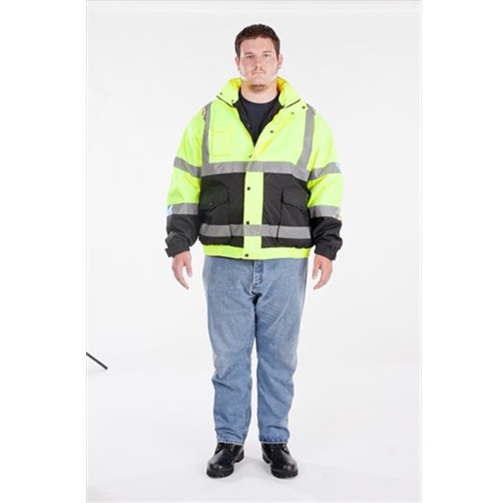 Utility Pro Wear UHV562X4XYB High Visibility Bomber Jacket Class 3