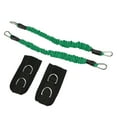 thumbnail image 3 of correas de tobillo para fitness, alta elasticidad, duraderas, aumentan la fuerza muscular, mejoran la capacidad de salto, cable, correa para el tobillo, color verde, 25 libras, 3 of 14