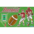thumbnail image 4 of Wallhogs Schmelter Football Cutout Package Wall Decal, 4 of 4