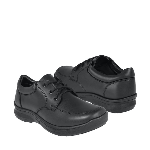 ZAPATOS ESCOLARES NIÑO STYLO 0232 SIMIPIEL NEGRO 18-21