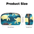 thumbnail image 5 of Turtle Waterproof Oxford Cloth Hard Drive Case with Charger Pouch, PC Case, Small Travel Electronic Organizer, and Cord Organizer Travel - 5.9x9.44x3.14 in, 5 of 6