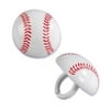 Baseball Cupcake Rings (24-Pack)