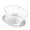 Transparent, variant on Misright Pour Over Coffee Dripper Reusable Coffee Filter Pour Over Coffee Maker