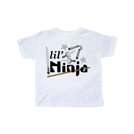 

Inktastic Lil Ninja Gift Toddler Boy or Toddler Girl T-Shirt