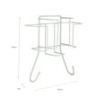 thumbnail image 3 of Organize It All Ironing over the Door Iron Caddy & Board Holder, White, 3 of 8