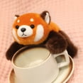 thumbnail image 5 of Cute Lying Down Animals Red Panda Stuffed Animal 7.9'' Soft Plush Dolls Stuffed Baby Toy Kid Gift, 5 of 5