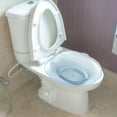 thumbnail image 3 of Baño de asiento portátil Yuyangstore Asiento de inodoro Colgable Reutilizable azul, 3 of 8