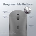 thumbnail image 4 of Mouse Lenovo 350 inalámbrico Bluetooth Silent Click Gris Luna, 4 of 5