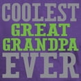 thumbnail image 3 of CafePress - Coolest Great Grandpa Ever Dark T Shirt - Men's Classic Graphic Cotton T-Shirt, 3 of 4