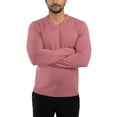 thumbnail image 4 of X RAY JEANS Mens Basic V-Neck Sweater Pullover, Dusty Mauve, M, 4 of 10