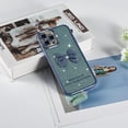 thumbnail image 5 of Compatible with iPhone 12 Pro Max Case Luxury Shiny Plating Cute 3D Bow Tie Butterfly Pattern Glitter Cover Shockproof Camera Protection Bling Case for iPhone 12 Pro Max Women Girls-Blue, 5 of 13