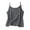 Dark Grey, variant on Bmisegm Womens Tank Tops Slim Basic Spaghetti Strap Round Neck Sleeveless Loose Inner Vest For Women Womens Casual Tops Navy XL