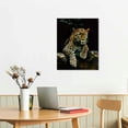 thumbnail image 3 of ARISTURING  Leopard Jaguar Poster Canvas Wall Art Picture Print Modern Home for Childrens Kids Room, Bedroom, Bathroom Room Decor, 3 of 5