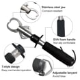 thumbnail image 3 of Fish Lip Gripper Fish Scales Professional Fish Holder Stainless Steel Fish Lip Grabber with 15KG25KG Weight, 3 of 6