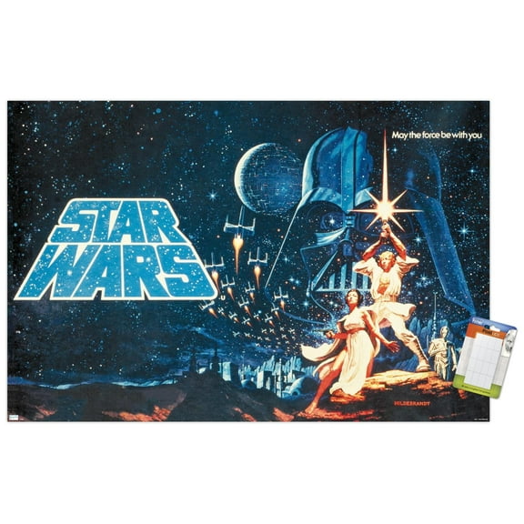 Star Wars: A New Hope - Horizontal Banner Wall Poster, 22.375" x 34"