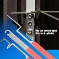 thumbnail image 6 of 3 Piece Window Opener Tool Kit, Stainless Steel Emergency Stuck Window Opener With Non-Slip Handle, Versatile Home Car Window Door Lock Unlocking Emergency Tool Set, 6 of 6