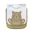 thumbnail image 6 of Neat Solutions Neutral 4 Pack Bear Bib, 6 of 8