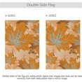 thumbnail image 3 of SKYSONIC Garden Flag Autumn Leaves Double-Sided Printed House Sports Flag-12x18(in)-Polyester Decorative Flags for Courtyard Garden Flowerpot, 3 of 6