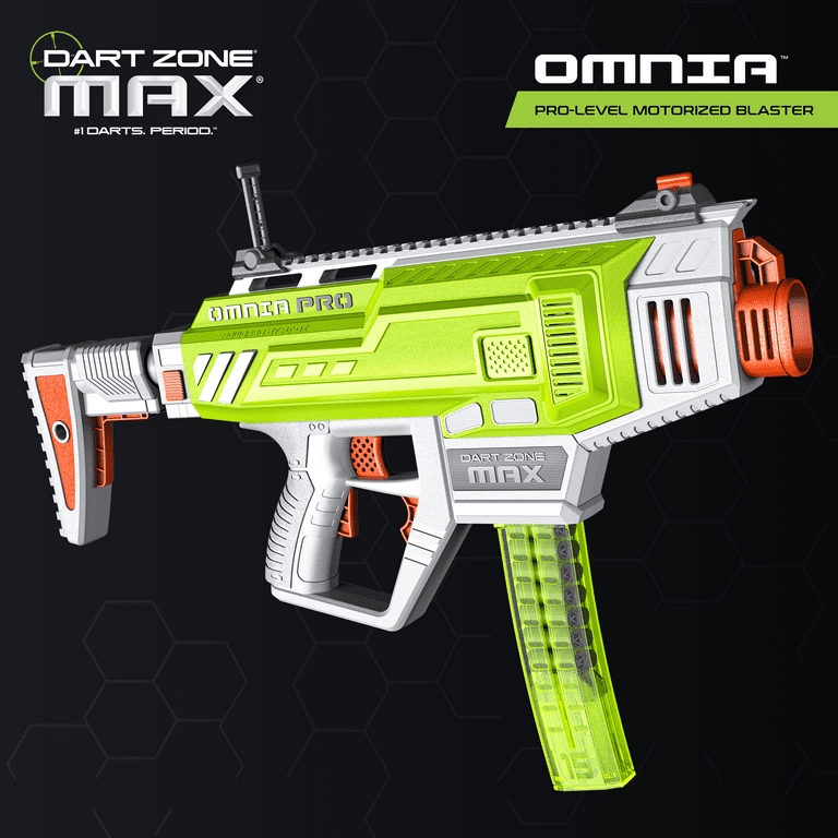 Dart Zone Max Omnia Pro Ultimate Battery Foam Dart Blaster Toy