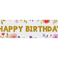 thumbnail image 4 of Floral Butterfly Themed Happy Birthday Banner Background Party Decoration Backdrop Photography Props for Birthday Party Celebrations Family Gatherings Photo Shoots and Home Decorations, 4 of 8