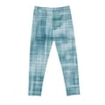 thumbnail image 5 of Baby Girls Cargo Jogger Pant Full Length Pants Girls Line Printed Pants High Waist Stretchy Soft Tights Kids Summer Leggings for School Wearing Blue 3 Years, 5 of 5