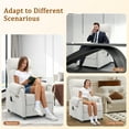 thumbnail image 5 of Korser Power Small Recliner Chair for Small Spaces with Wheels and USB Ports for Living Room,Beige, 5 of 8