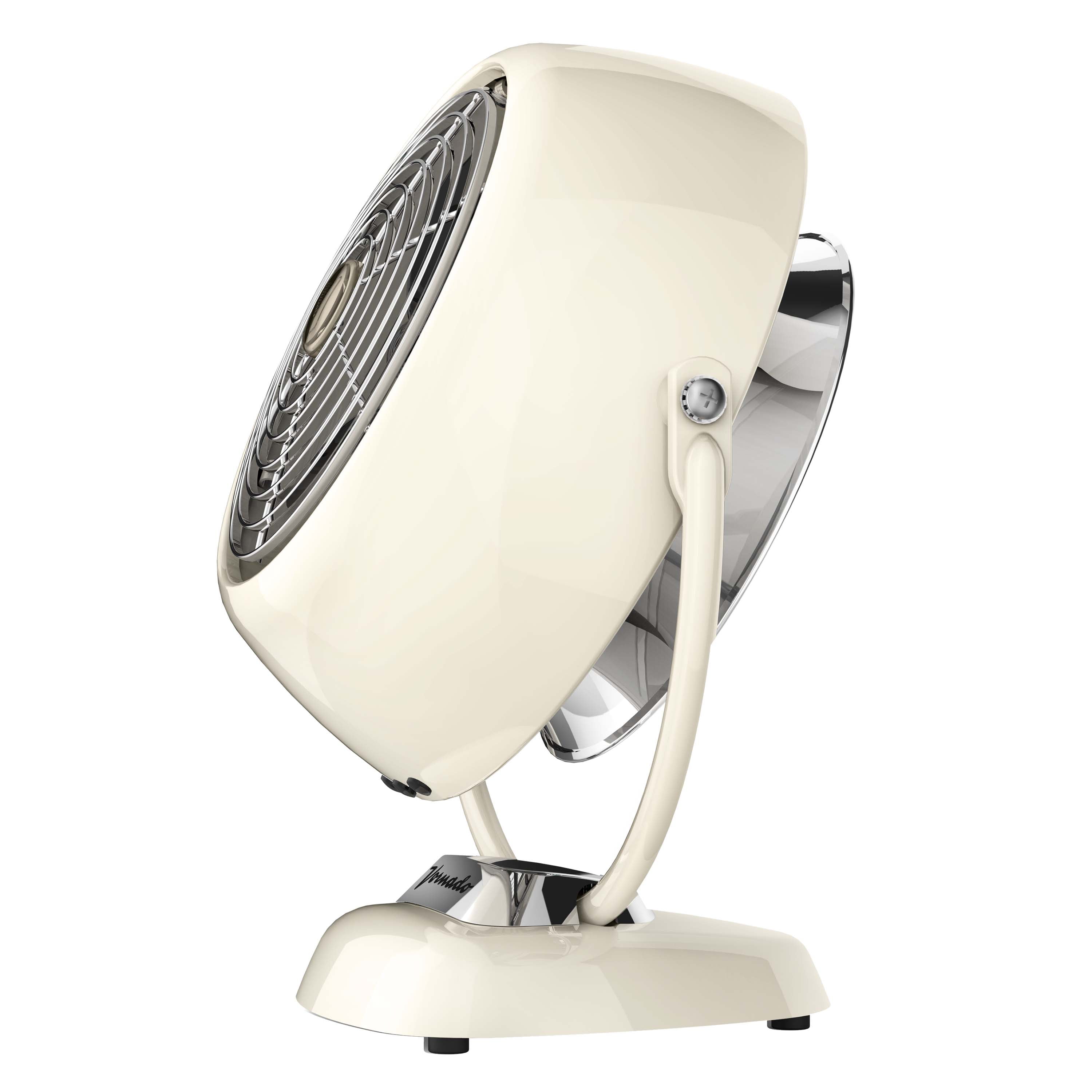 Vornado VFAN Jr. Vintage Air Circulator Fan, Vintage White