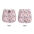 thumbnail image 3 of Salouo Cartoon Cat And Heart Print Women's 2 in 1 Running Shorts Double-Layer Shorts Athletic Workout Gym Yoga Shorts Running Shorts for Women-Medium, 3 of 7