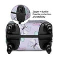thumbnail image 2 of Hirioo Purple Butterfly for Elasticity Suitcase Cover (No luggage Included) Durable Luggage Protector Fits 18-32 Inch Luggage-Small, 2 of 7