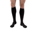 thumbnail image 1 of JOBST Men's Dress Compression Socks, 8-15 mmHg, Knee High, Closed Toe, Black, Large, 1 of 3