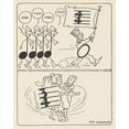 thumbnail image 2 of Dic Loscalzo 12x14 Gold Ornate Wood Frame and Double Matted Museum Art Print Titled - Music Rhymes Pl14 (1927), 2 of 4