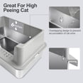 thumbnail image 3 of Aqwiopr Stainless Steel Litter Box: Hassle-Free Cleaning, Durable & Hygienic Solution for Cats, 3 of 7