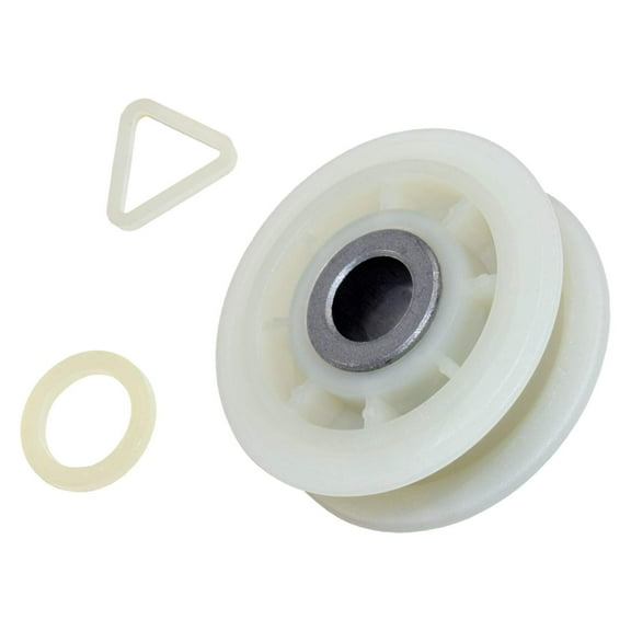 HQRP Dryer Idler Pulley Wheel Roller for Kitchenaid KEHS01PMT0 KEHS01PMT1 KEHS01PMT2 KGHS01PMT2 KGHS01PMT3 KGHS01PWH1 YKEHSO2RMT1 YKEHSO2RWH1 YKEHSO2RWHO