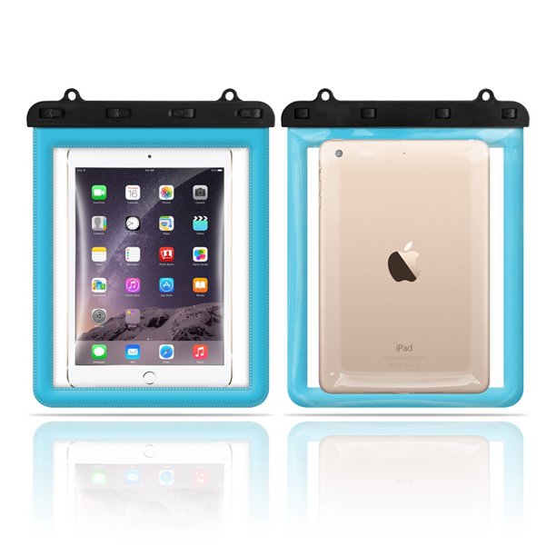Mini funda impermeable con pantalla táctil para iPad, bolsa impermeable para natación en aguas termales, bolsa de almacenamiento impermeable para tableta y PC