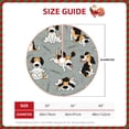 thumbnail image 4 of Bingfone Christmas Tree Skirt Mat Christmas Decoration Interior 36"-Funny Beagle Active Dog, 4 of 8