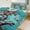 chudan, variant on Duvet Cover Queen Size Dancing Cute Skull Man 3 Pcs Duvet Cover Set Bedding Sets Queen Soft Breathable