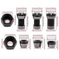 thumbnail image 3 of Collet Chuck Conversion Sleeve Adapter Head Converters for Trimming Machine Electric Woodwork Routers Clamp Holder, 3 of 5
