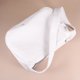 thumbnail image 5 of bolso de mano para mujer, combinable con todo, de gran capacidad, para compras, de hombro, sencillo, para viajes, compras al aire libre (blanco), 5 of 5