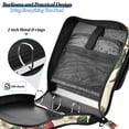 thumbnail image 4 of FORMRS Zipper Binder with Shoulder Strap 2-inch Ring 500 Sheet Capacity File Bag, Beige Strawberry, 4 of 5