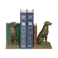 thumbnail image 2 of Sterling Industries Pair of Chocolate Lab Bookends, 2 of 2