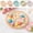 A, variant on Yyuenw 10Pcs Easter Paper Plates 9-Inch Rabbit-Themed Disposable Party Plates Perfect for Easter Decorations and Spring Party Supply