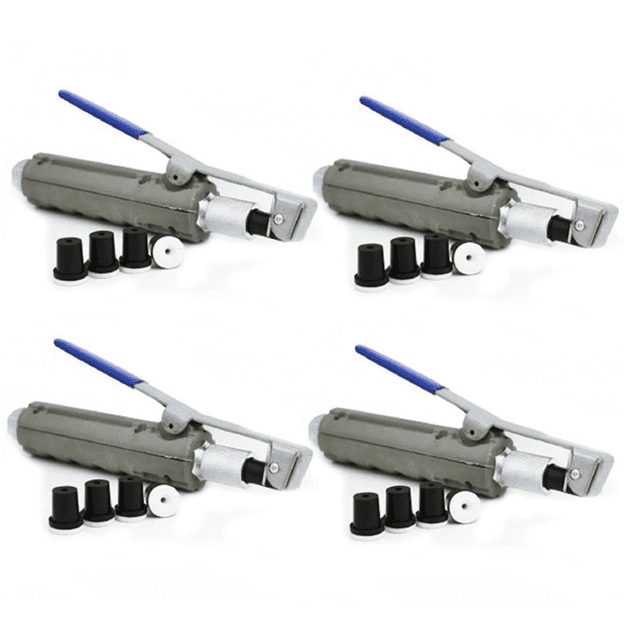 4X Small Sandblasting Machine Sandblasting Mobile Sandblasting Machine Sandblasting with 4 Sandblasting Nozzles
