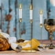 thumbnail image 1 of Candelabros de Metal, candelabro de mesa de boda a la moda, candelabro exquisito Compatible con forma cónica, 1 of 4