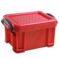 thumbnail image 2 of AMLESO Boîte de Rangement en Plastique pour Petits Objets Rouge, 2 of 8